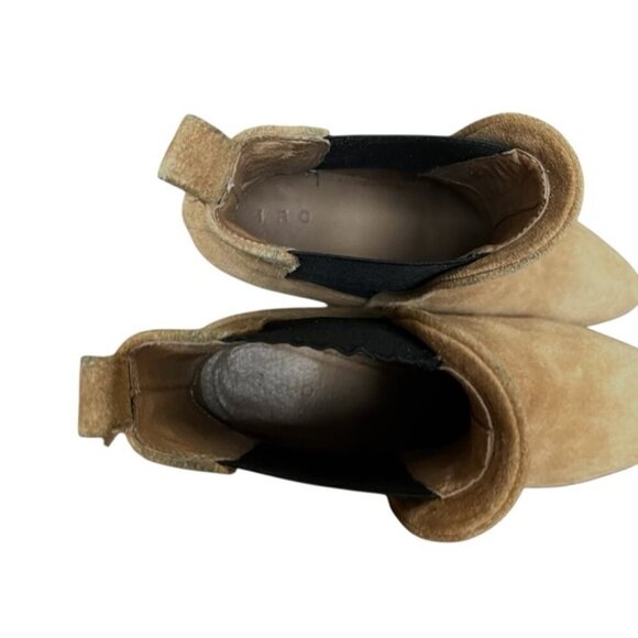 IRO Suede Chelsea Ankle Boot EU 36 Beige Suede - Picture 9 of 13